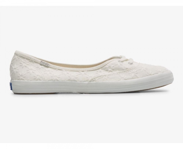 Women The Mini Eyelet White R1c5S2aN