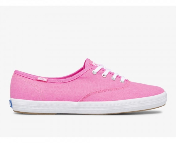 Women Champion Canvas Neon Washable Sneaker Neon Pink cLdbWkDF