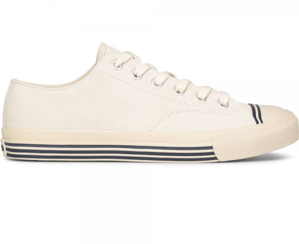 Unisex Super Suede Lo Tops | Keds Cream ST6YimS2