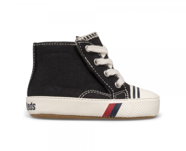 Little Kid Royal Hi Crib Sneaker Black wlhgaaMC