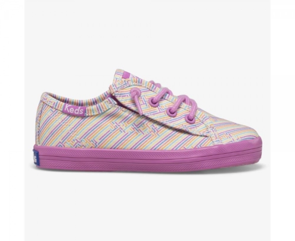 Big Kid Kickstart Seasonal Jr Sneaker Multi/Violet ecBtusOC