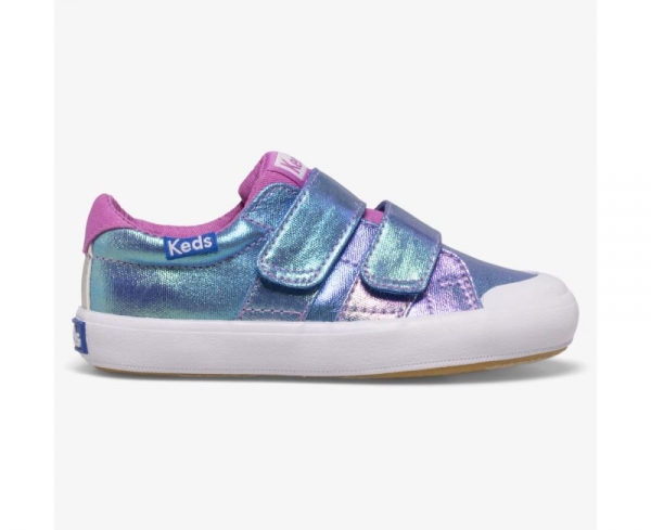 Little Kid Courtney HL Sneaker Blue Iridescent SPfGDpc5