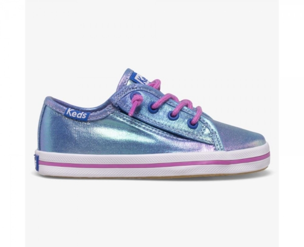 Little Kid Kickstart Seasonal Jr Sneaker Blue/Iridescent 88L5rGkG