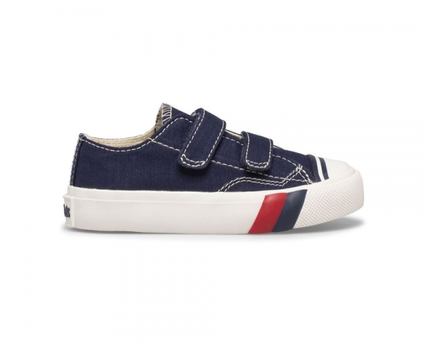 Big Kid Royal Lo HL Sneaker Navy YfnAY4in